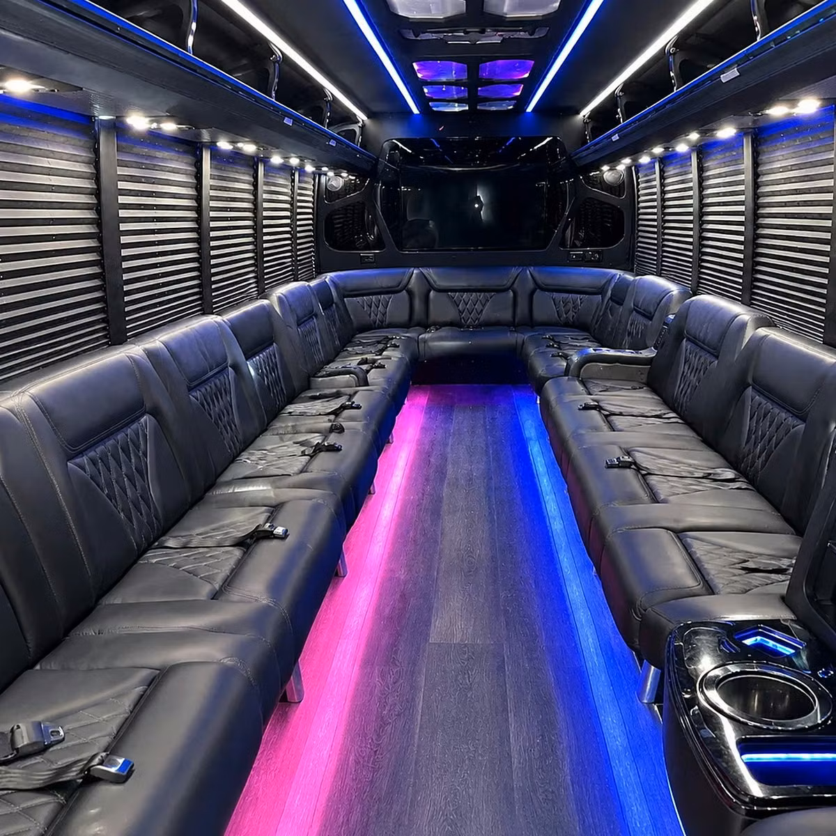 party bus interior