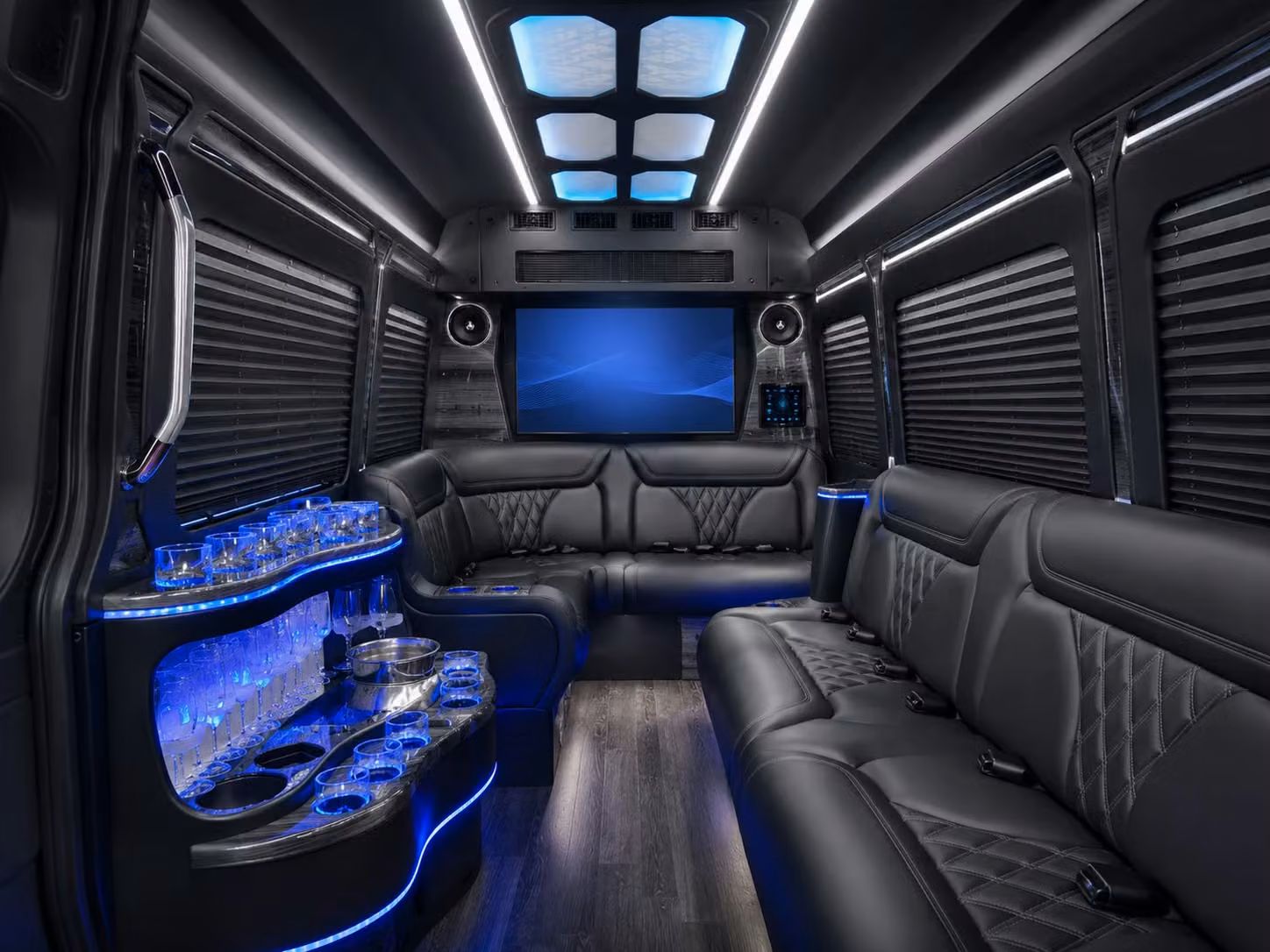 reserve bus fleets for large scale sandy springs government events conferences