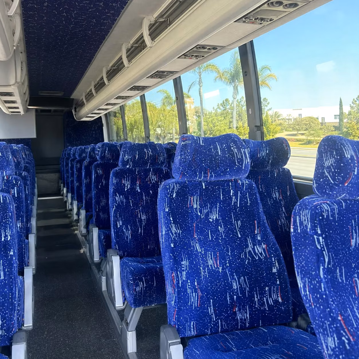 sandy springs charter bus interior gallery