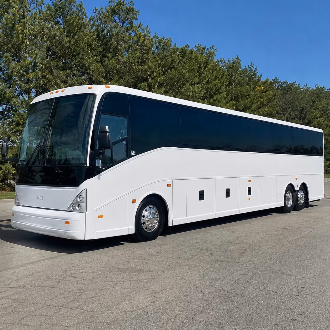 sandy springs charter bus rental exterior