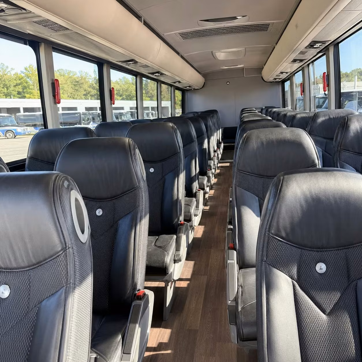 sandy springs charter bus rental inside
