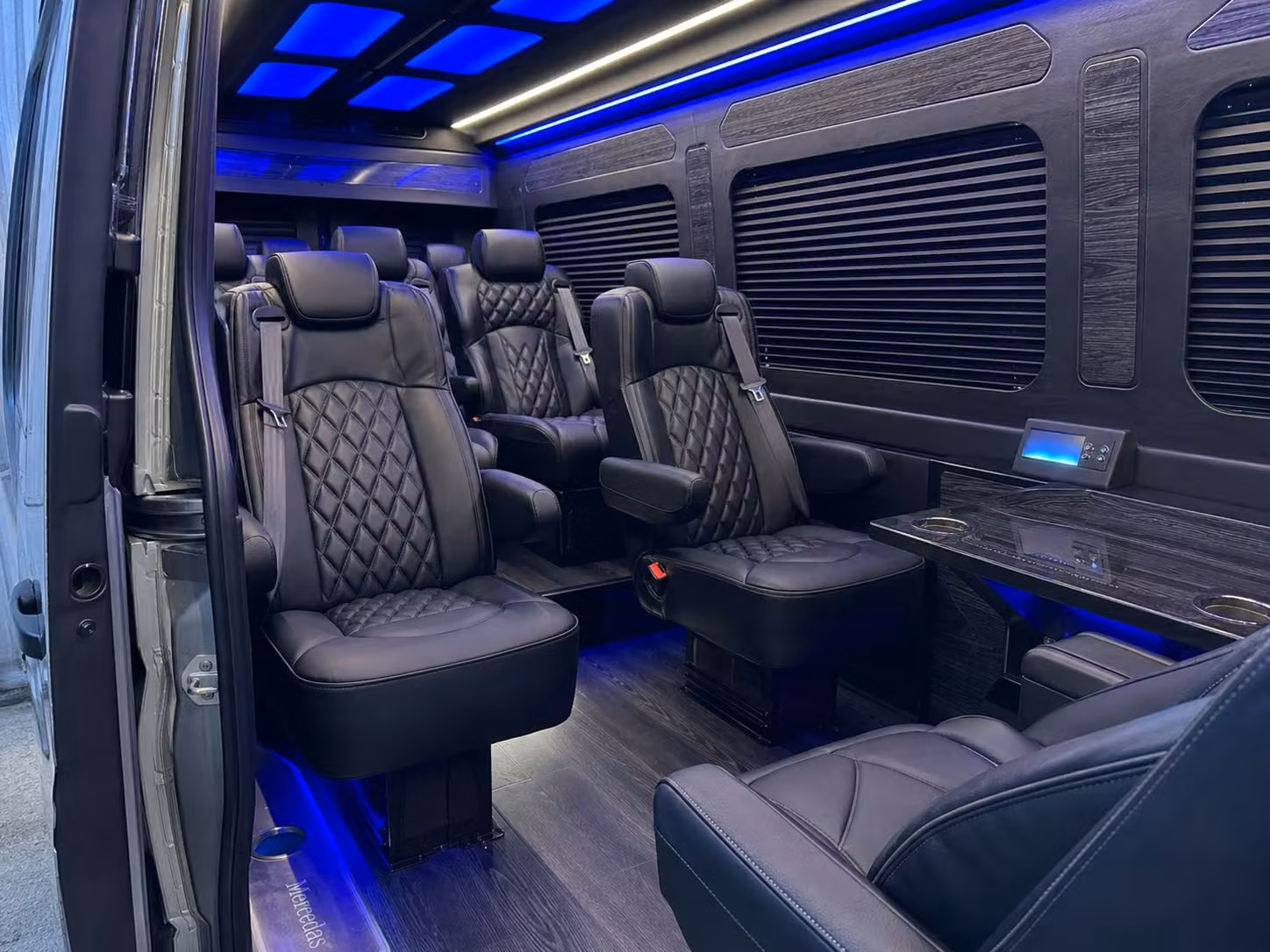 sprinter van transportation for groups and events across sandy springs